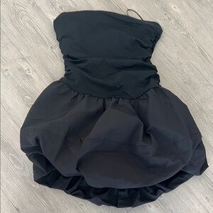 Steve Madden Black Strapless Dress